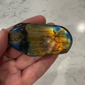 Labradorite Palm Stone